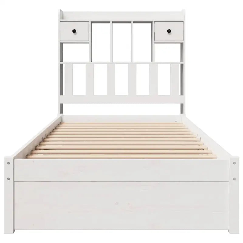 Boekenkastbed van massief grenenhout met comfortabele totale afmetingen - Bedden & bedframes