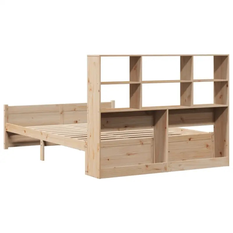 Boekenkastbed van massief grenenhout met duurzame totale afmetingen - Bedden & bedframes