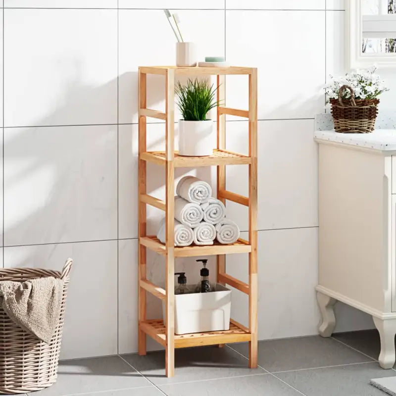 Boekenkasten van massief walnotenhout voor badkamer - 1 / 112.5 cm - Boekenkasten