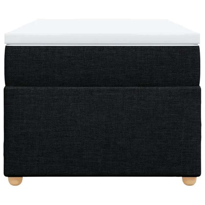 Boxspring met ademend vermogen en duurzaam zwart materiaal - Bedden & bedframes