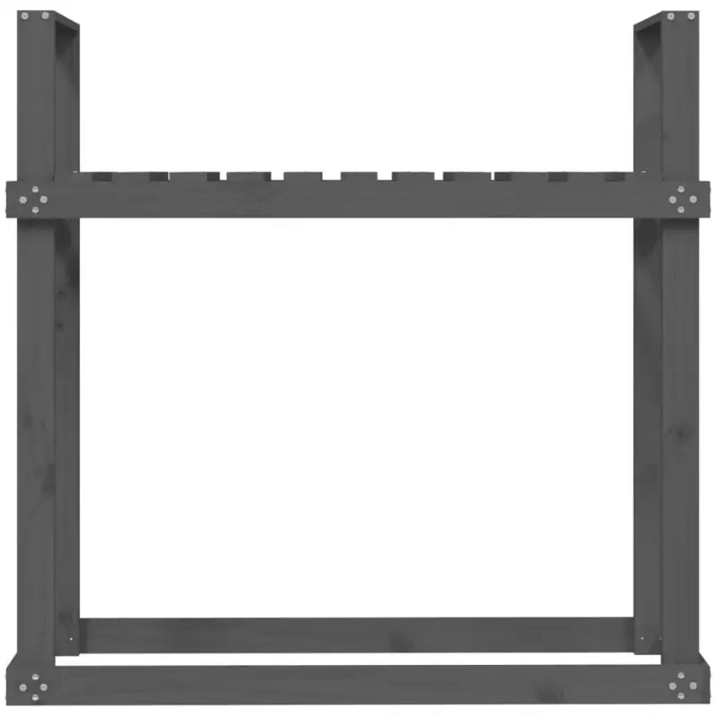 Brandhoutrek van massief grenenhout voor nette opslag - Brandhoutrekken & -dragers