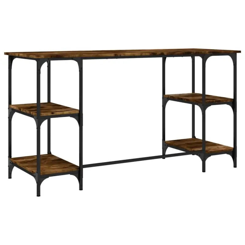 Bureau met verstelbare poten van bewerkt hout voor jouw woonruimte - Bureaus