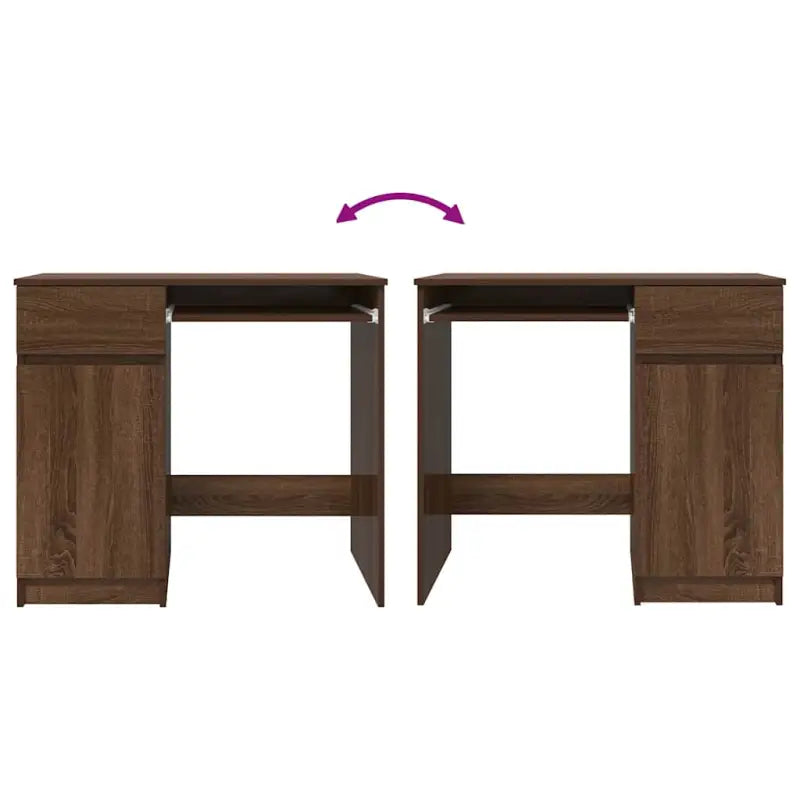 Bureaus van bewerkt hout voor praktische en stijlvolle opbergoplossingen - Bureaus