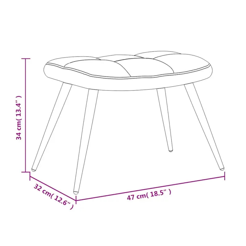 Chique en modern relaxfauteuil met blokpatroon - Fauteuils & Relaxfauteuils
