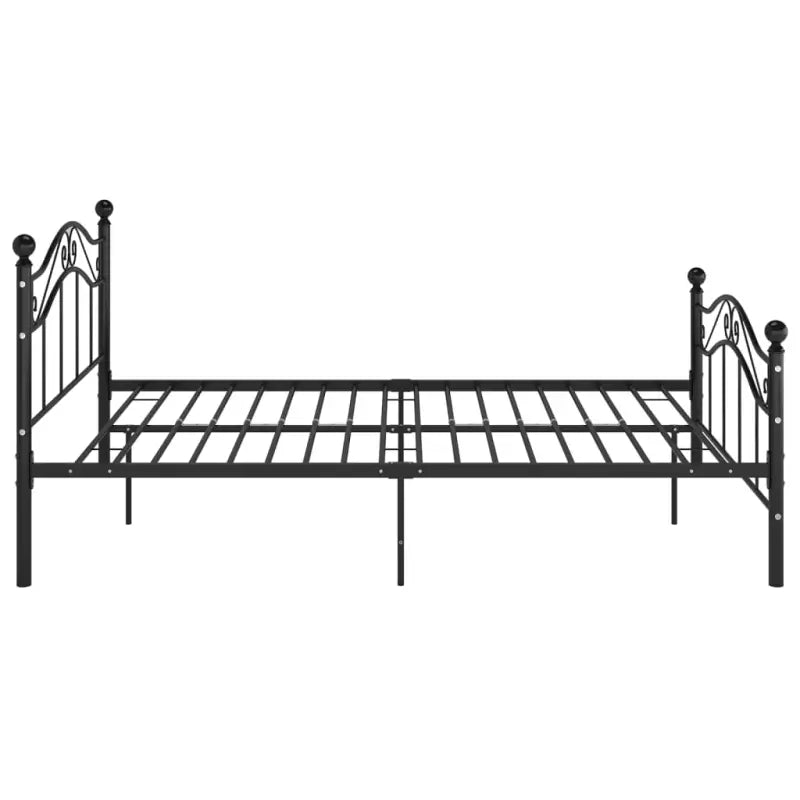 Comfortabel bedframe van gepoedercoat metaal voor een heerlijke nachtrust - Bedden & bedframes
