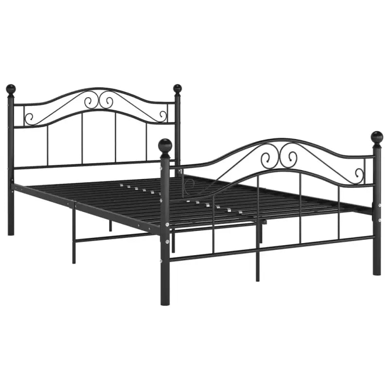 Comfortabel bedframe van gepoedercoat metaal voor een heerlijke nachtrust - Bedden & bedframes