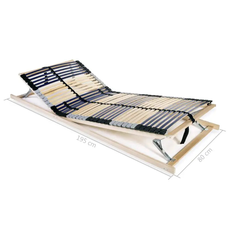Comfortabele bedbodem met massief beukenhouten frame en sbs rubberen doppen - Bedden & bedframes