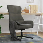 Comfortabele relaxstoel met voetensteun voor ontspanning - Donkergrijs / 1 / Zonder voetensteun - Fauteuils &