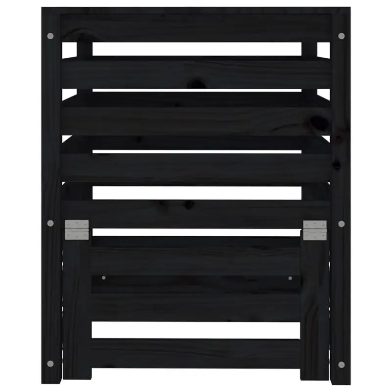 Compostbak met grote inhoud van massief grenenhout voor tuinafval - Compostbakken