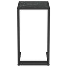 Computer bijzettafel met gehard glas voor een trendy uitstraling - Bijzettafels