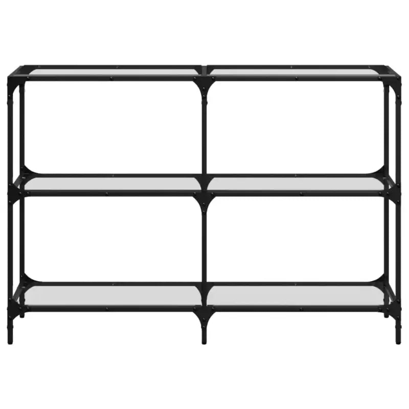 Consoletafel met glazen blad voor stijl en functionaliteit in je kamer - Consoletafels