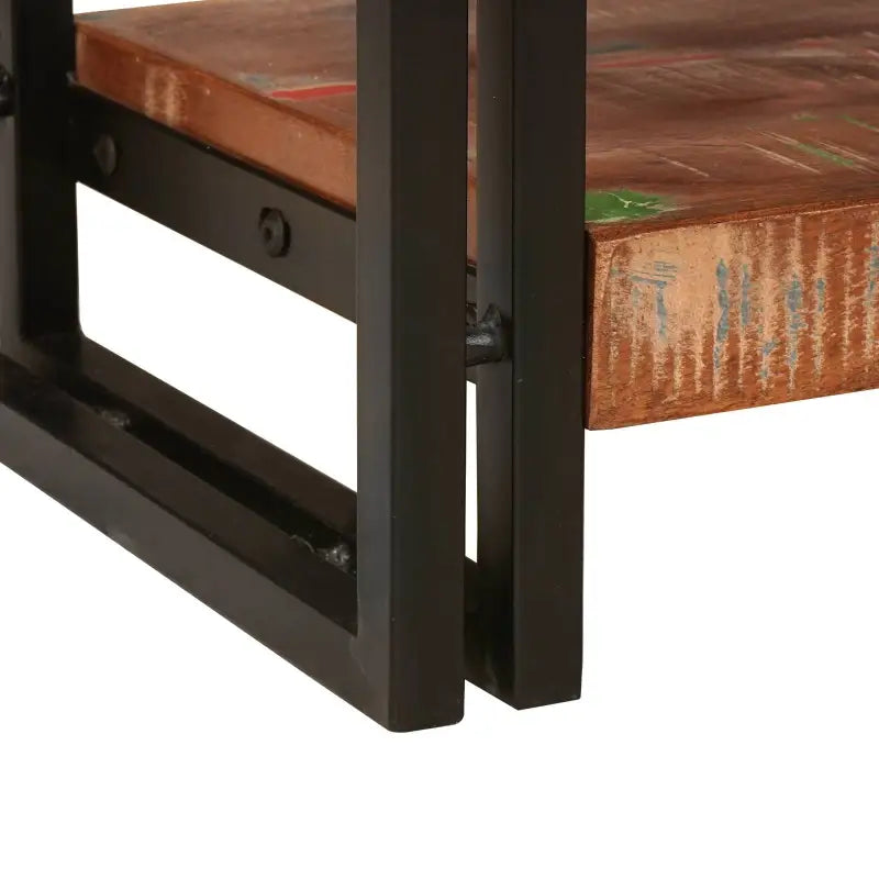 Consoletafels met gerecycled hout en metalen frame voor praktische stijl - Consoletafels