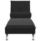Decoratieve massage chaise longue met multiplex lattenbodem en fluweel gevoel - Chaises longues