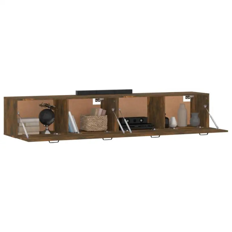 Decoratieve muuropbergkasten van bewerkt hout voor binnen en opbergruimte - Opbergkasten & lockerkasten