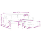 Donkergrijs materiaal slaapbank met vulling en montage vereist - Banken