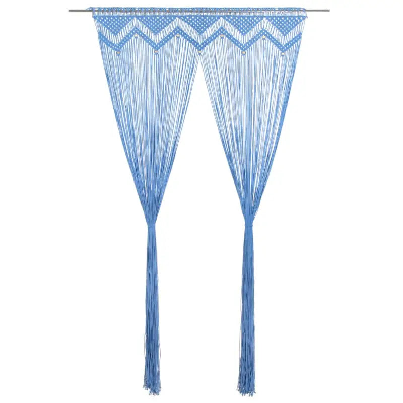 Draadgordijn voor deur raam en interieurdecoratie - Blauw / 1 - Gordijnen & vitrages