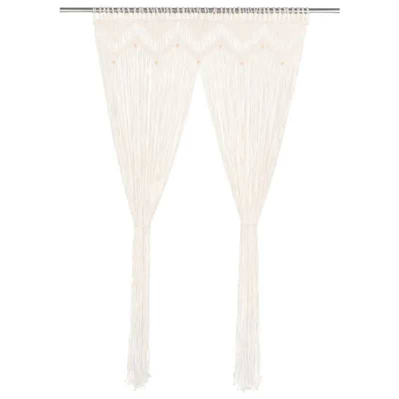 Draadgordijn voor deur raam en interieurdecoratie - Crème / 1 - Gordijnen & vitrages