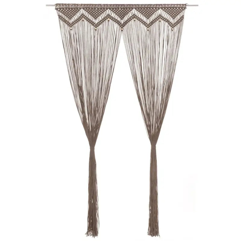 Draadgordijn voor deur raam en interieurdecoratie - Taupe / 1 - Gordijnen & vitrages