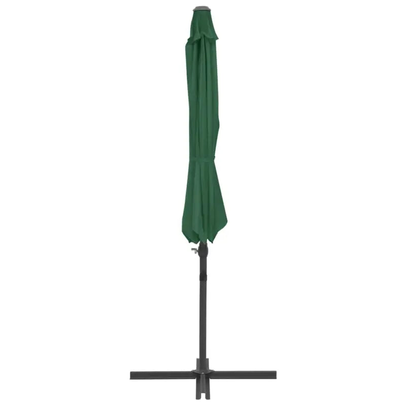 Draagbare voet parasol met uv-bestendig doek en aluminium frame - Parasols en zonneschermen