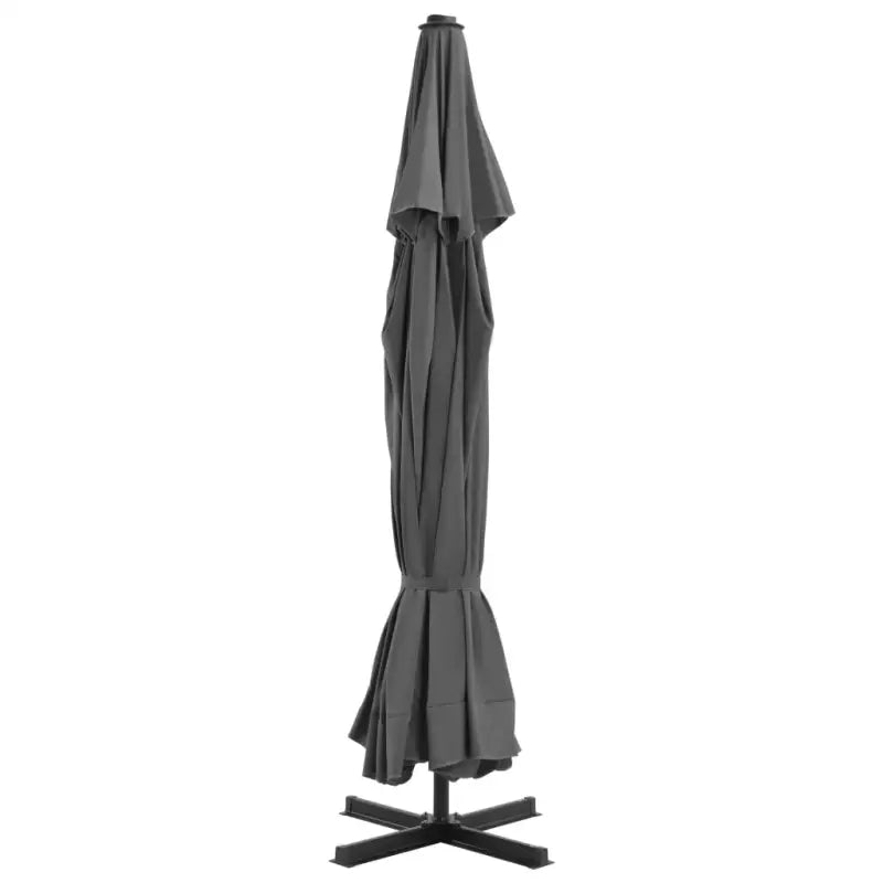 Draagbare voet parasol met UV-bestendig doek en stevig aluminium frame - Parasols en zonneschermen