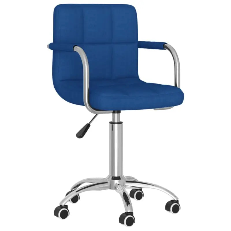 Draaibare eetkamerstoel met trendy ontwerp en comfort - Blauw / 1 - Eetkamerstoelen