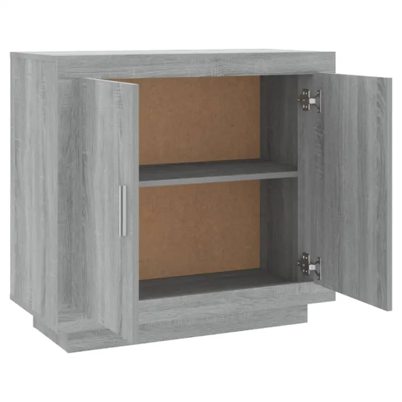 Dressoir in grijs sonoma bewerkt hout met minimalistische charme - Dressoirs & buffetkasten