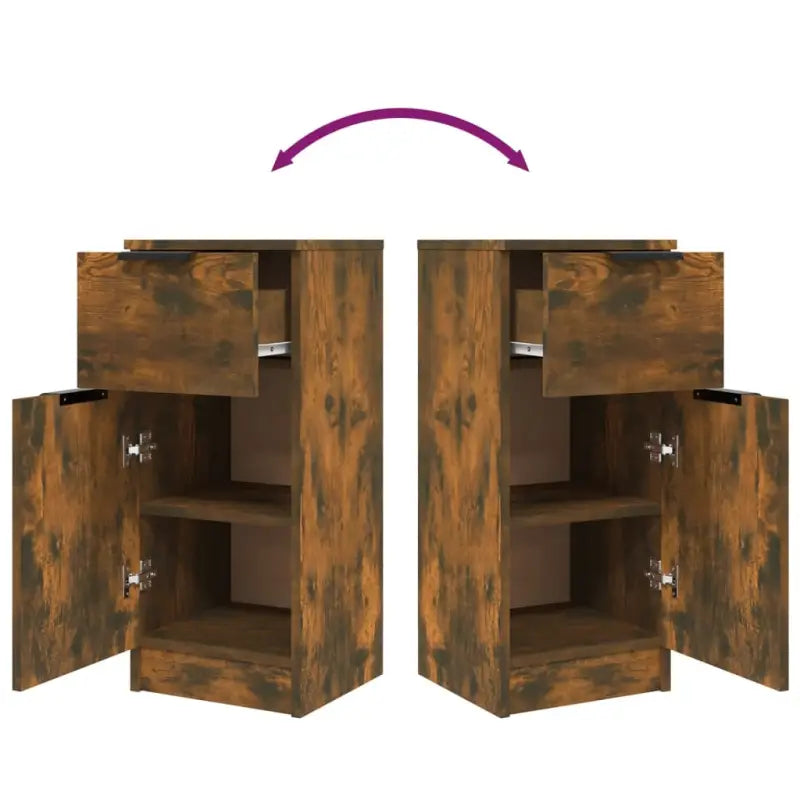 Dressoir met bewerkt hout voor minimalistische charme - Dressoirs & buffetkasten