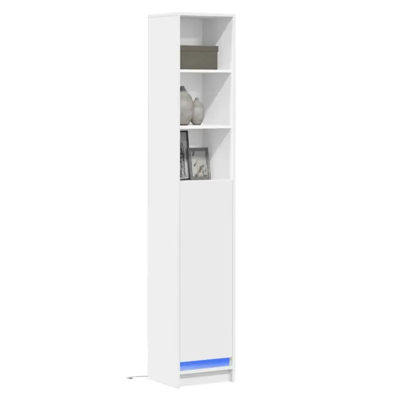 Dressoir met RGB LED-verlichting en bewerkt hout voor een moderne uitstraling - Wit / 1 / 36 cm - Dressoirs &