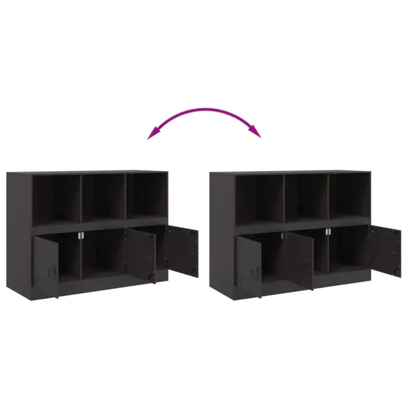 Dressoir met stabiel frame van koudgewalst staal en trendy design - Dressoirs & buffetkasten