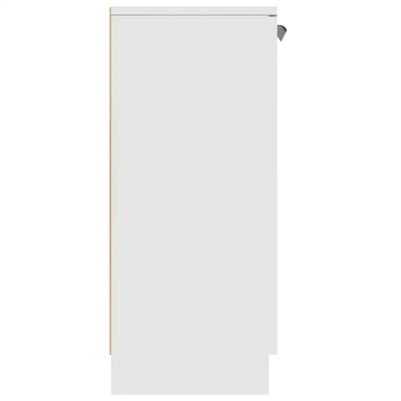 Dressoir met stevig blad en bewerkt hout voor een minimalistisch interieur - Wit / 1 - Dressoirs & buffetkasten
