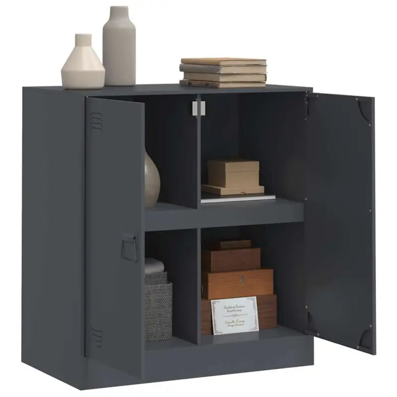 Dressoir met stevig koudgewalst staal frame voor een moderne woonkamer - Dressoirs & buffetkasten