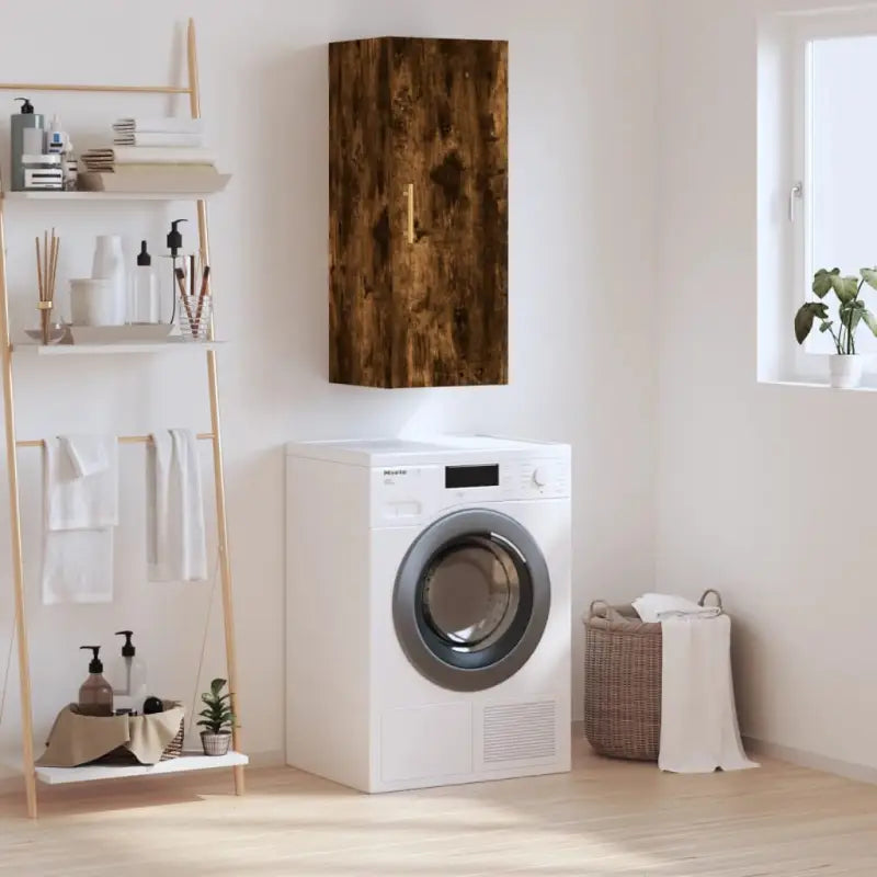 Dressoir of buffetkast van bewerkt hout voor een elegante inrichting - Gerookt eiken / 1 - Dressoirs & buffetkasten