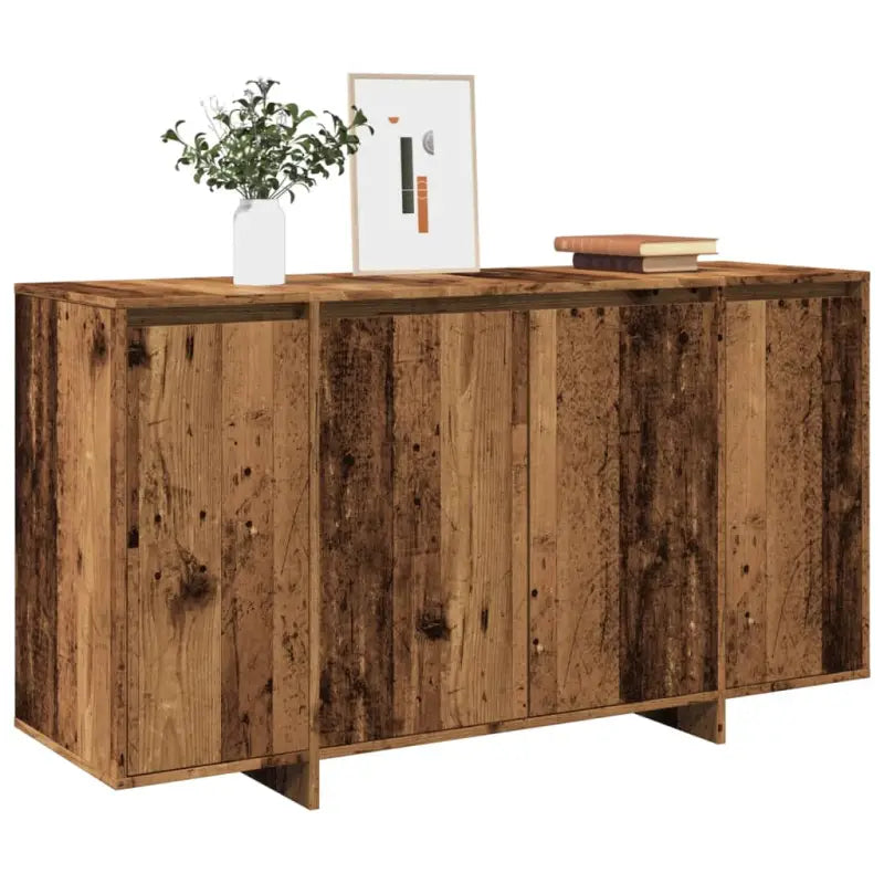 Dressoir van bewerkt hout for een stijlvolle en duurzame inrichting - Oud hout / 1 - Dressoirs & buffetkasten