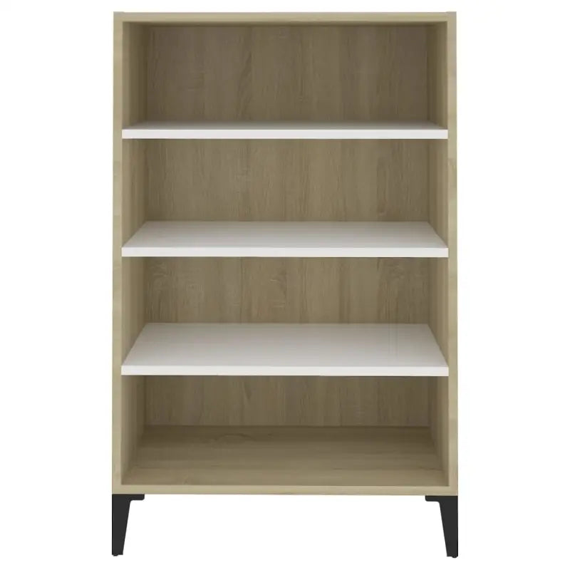 Dressoir van bewerkt hout met metalen poten voor een moderne uitstraling - Dressoirs & buffetkasten