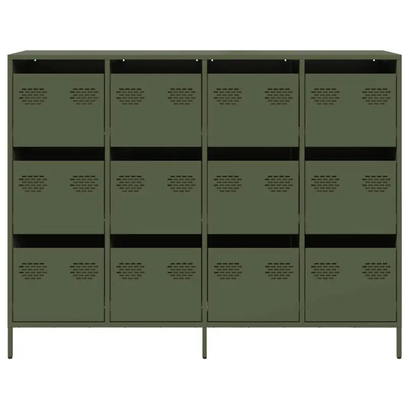 Dressoir van koudgewalst staal met stevig tafelblad voor je interieur - Dressoirs & buffetkasten