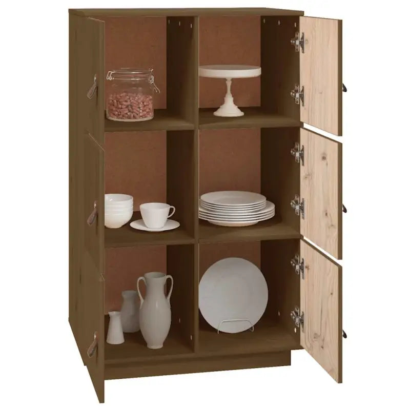 Dressoir van massief grenenhout voor woonkamer of slaapkamer - Dressoirs & buffetkasten