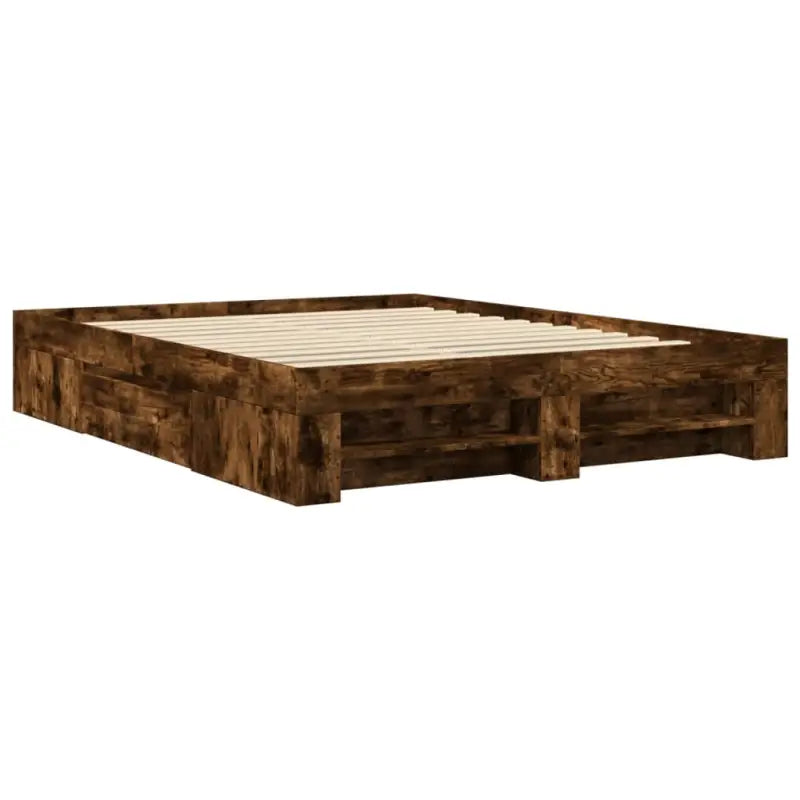 Duurzaam bedframe van bewerkt hout voor een goede nachtrust - Bedden & bedframes