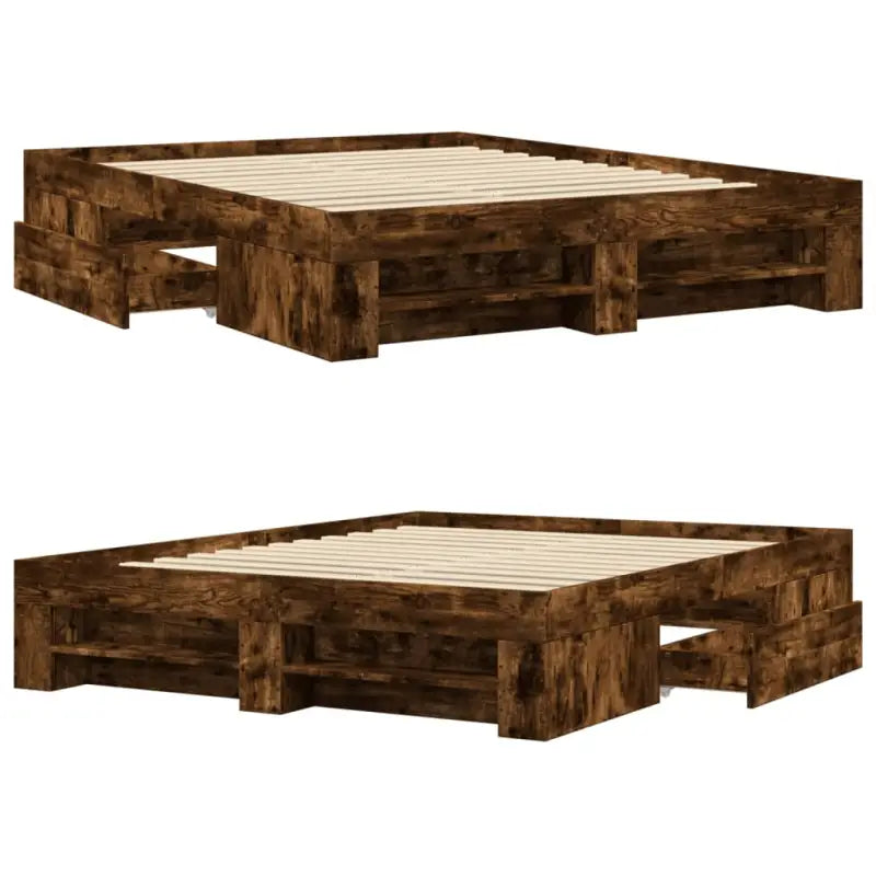 Duurzaam bedframe van bewerkt hout voor een goede nachtrust - Bedden & bedframes