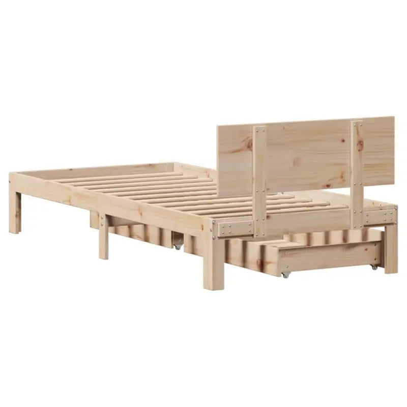 Duurzaam massief grenenhout bedframe voor een goede nachtrust - Bedden & bedframes
