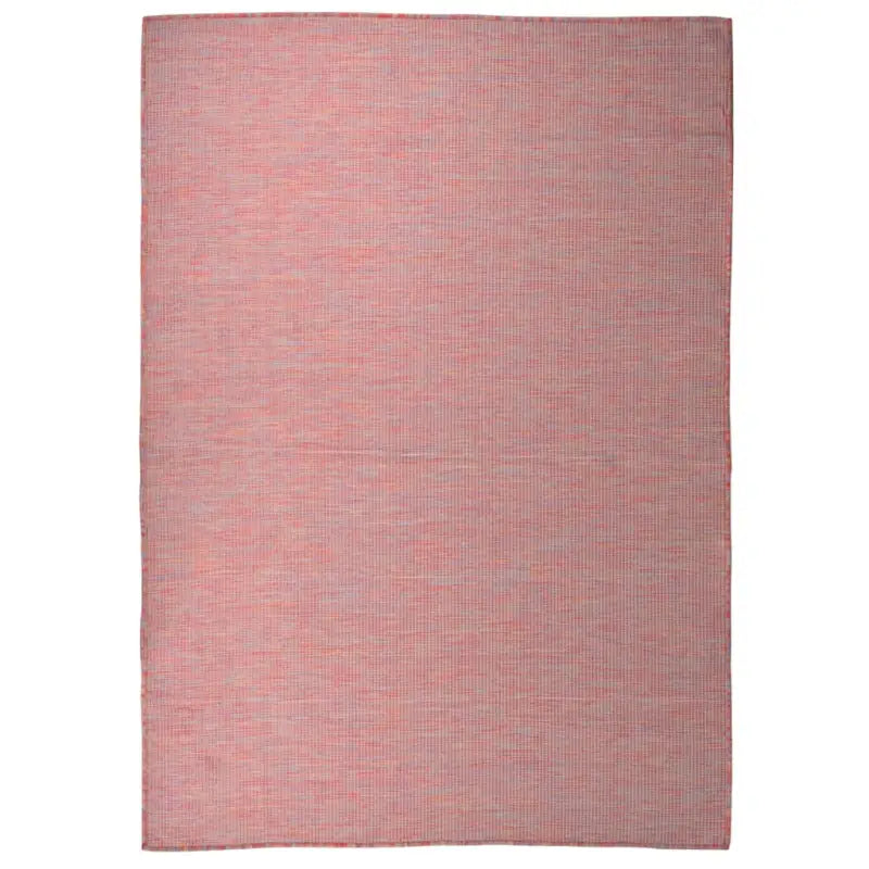 Duurzame buitenvloerkleden voor een beschermendemat in je tuin - Rood / 140 x 200 cm - Vloerkleden