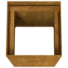 Duurzame cortenstaal plantenbakken met open bodem voor tuin en balkon - Bloempotten & plantenbakken