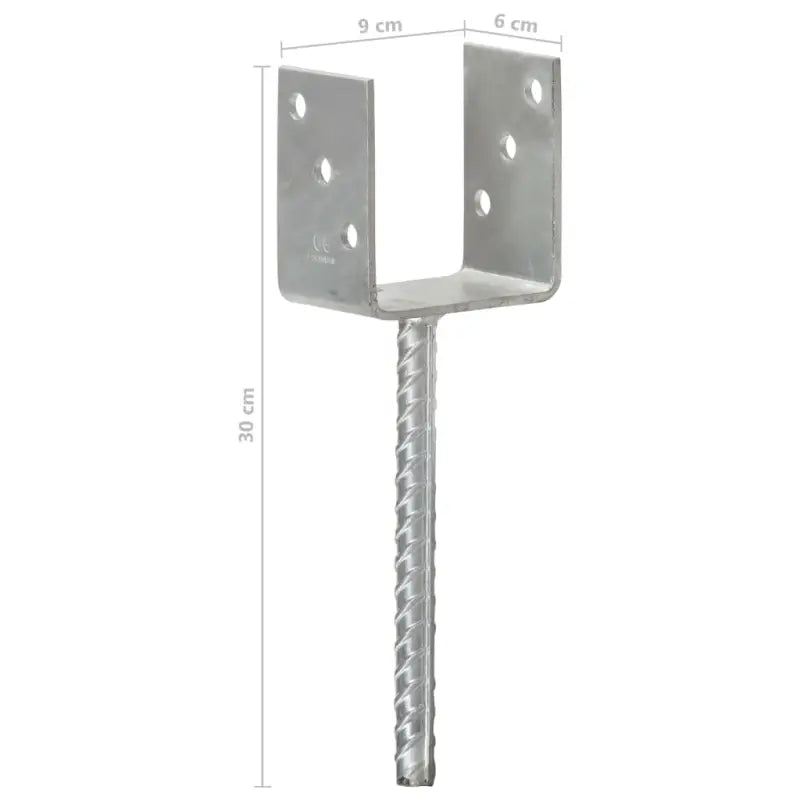 Duurzame Grondankerset met voorgeboorde gaten voor eenvoudige installatie - Grondankers