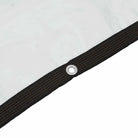 Duurzame PE-plantenhoes met zwart lint en zesrijige machinesteeklijnen - Mulch