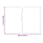 Duurzame PE-plantenhoes voor vier hoeken tuinbescherming en groei - Mulch