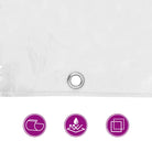 Duurzame PVC-plantenhoes met vier hoeken en nylon touw voor tuinbescherming - Mulch