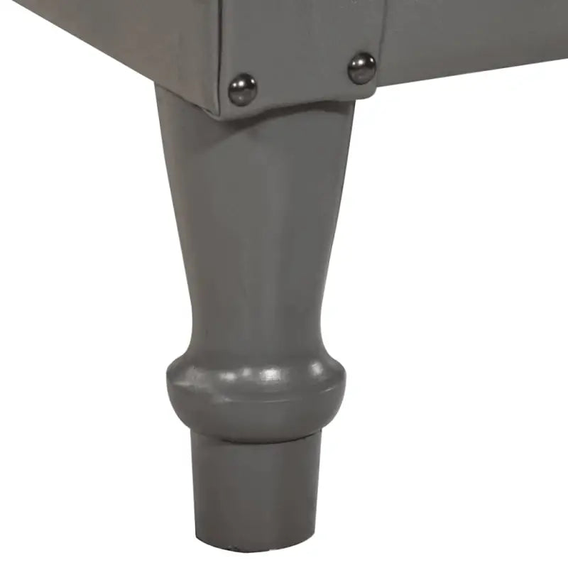 Echt geitenleer fauteuil met massief mangohout voor ultiem comfort - Fauteuils & Relaxfauteuils