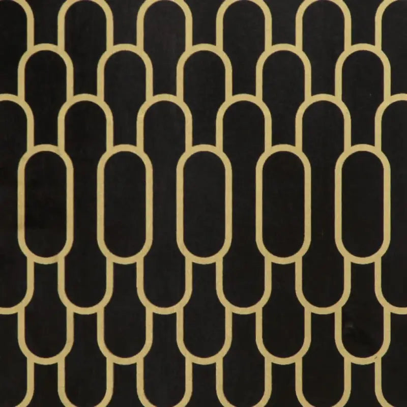 Eenvoudig nachtkastje met massief mangohout voor een elegante inrichting - Zwart / 1 - Nachtkastjes