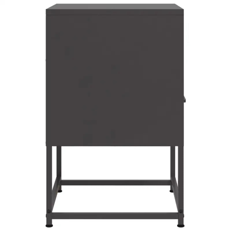 Eenvoudig schoon industrieel nachtkastje van staal voor elke kamer - Nachtkastjes