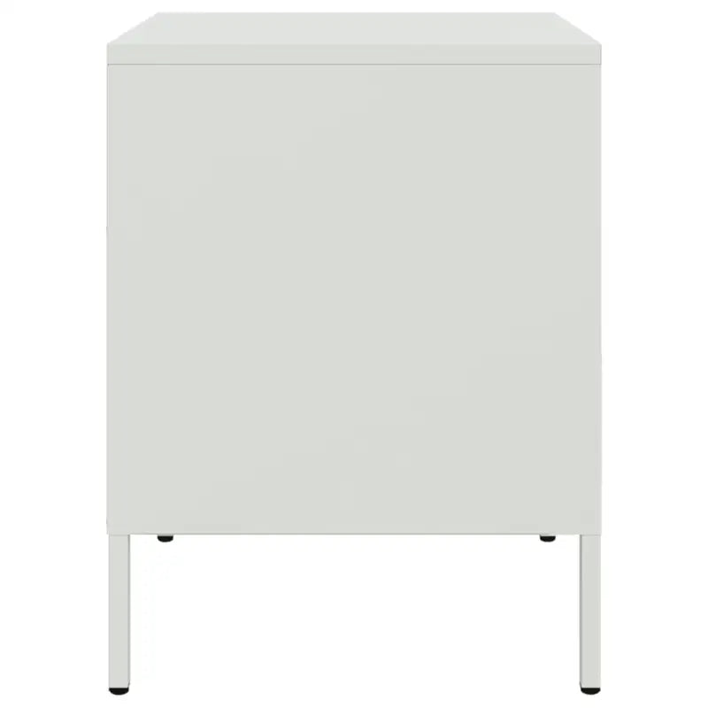 Eenvoudig schoon nachtkastje met industriële uitstraling van stevig staal - Nachtkastjes