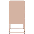 Eenvoudig schoon nachtkastje met industriële uitstraling van stevig staal - Nachtkastjes